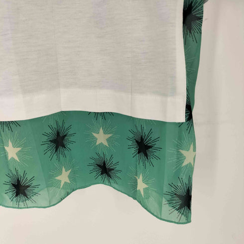 アンダーカバー UNDERCOVER 20SS 星柄 レイヤード 半袖 Tシャツ メンズ 2
