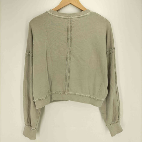 デシグアル Desigual Topstitched sweatshirt ステッチ入りスウェット レディース import:M