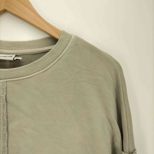 デシグアル Desigual Topstitched sweatshirt ステッチ入りスウェット レディース import:M