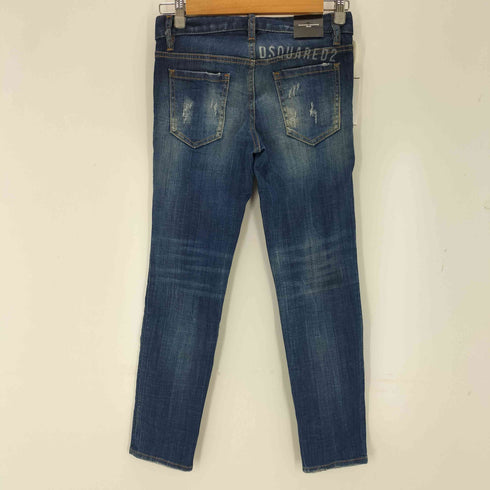 ディースクエアード DSQUARED2 Jennifer Cropped Jean ジェニファー クロップド ジーンズ レディース 34