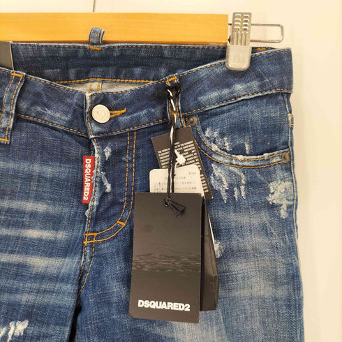 ディースクエアード DSQUARED2 Jennifer Cropped Jean ジェニファー クロップド ジーンズ レディース 34
