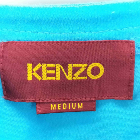 ケンゾー KENZO ロゴ 花 刺繍 半袖 Tシャツ メンズ M