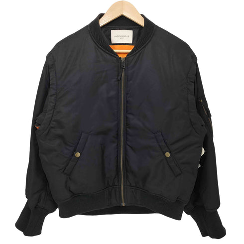 ロペマドモアゼル ROPE mademoiselle 2WAY MA-1 ブルゾン レディース JPN:38