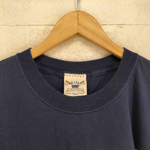 OARSMAN 913 オーズマン WAR EAGLE ファイヤー フレイム プリント クルーネック 半袖 Tシャツ メンズ L