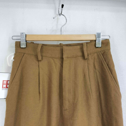 クラネ CLANE BACK SLIT STRAIGHT PANTS バックスリットストレートパンツ レディース JPN:1