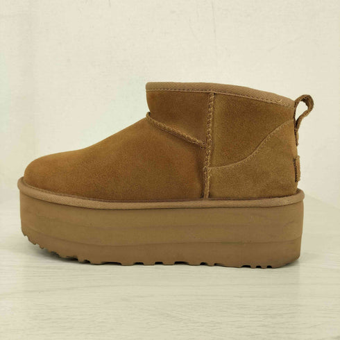 アグ UGG Classic UltraMini Platform クラシック ウルトラ ミニ プラットフォーム ムートンブーツ レディース JPN:24