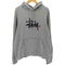 ステューシー Stussy ショーンフォント ロゴ 刺繍 プルオーバー パーカー メンズ import:XL