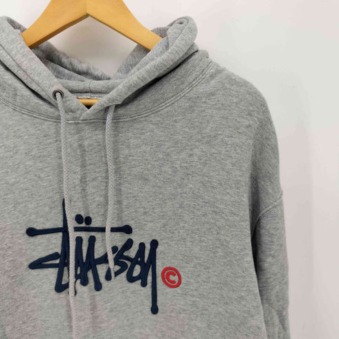 ステューシー Stussy ショーンフォント ロゴ 刺繍 プルオーバー パーカー メンズ import:XL