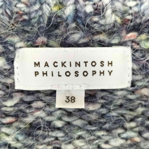 マッキントッシュフィロソフィー MACKINTOSH PHILOSOPHY マルチカラー Vネック 長袖ニット レディース JPN:38