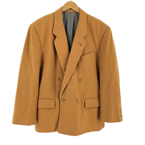 コムデギャルソンオムプリュス COMME des GARCONS HOMME PLUS 90s AD1991 91AW ウール ナイロン ダブルブレスト テーラードジャケット メンズ M