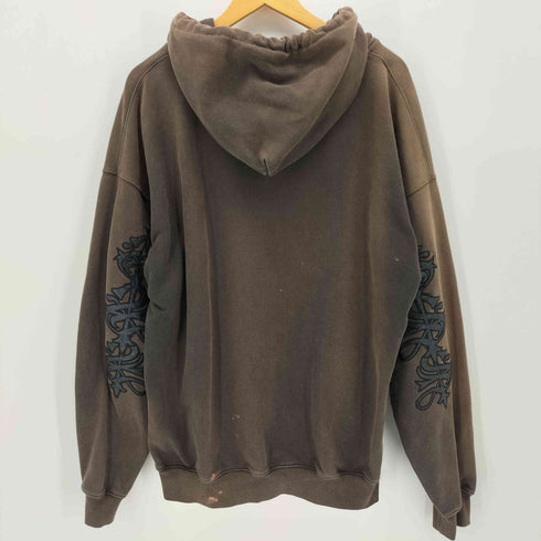サプライヤー SUPPLIER CROSS LEATHER PATCH ZIP HOODIE メンズ JPN:XL