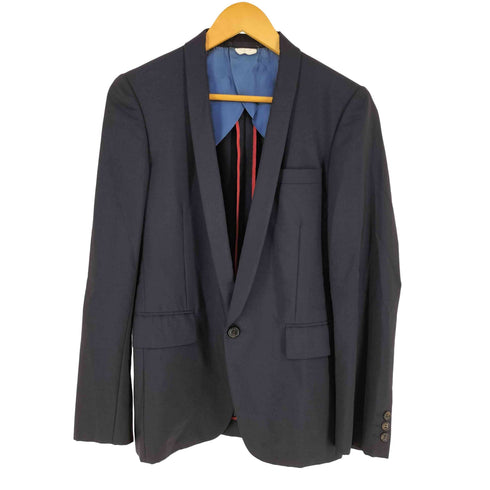 コムデギャルソンオムプリュス COMME des GARCONS HOMME PLUS AD2009 10SS Random Collage ウール モヘア 背抜き 1B テーラードジャケット メンズ XS