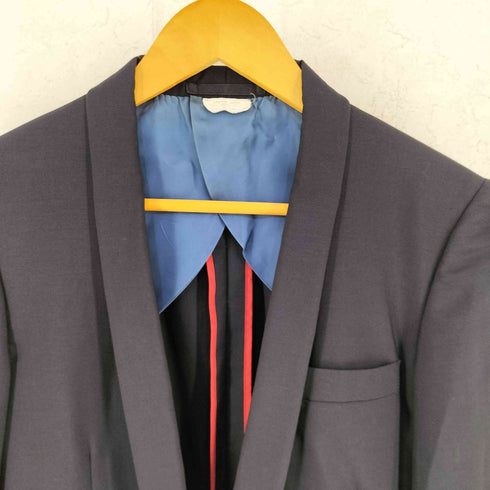 コムデギャルソンオムプリュス COMME des GARCONS HOMME PLUS AD2009 10SS Random Collage ウール モヘア 背抜き 1B テーラードジャケット メンズ XS
