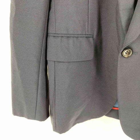 コムデギャルソンオムプリュス COMME des GARCONS HOMME PLUS AD2009 10SS Random Collage ウール モヘア 背抜き 1B テーラードジャケット メンズ XS