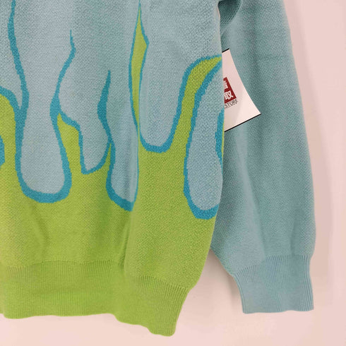 サプライヤー SUPPLIER FIRE PATTERN HALF ZIP KNIT メンズ JPN:XL