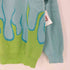 サプライヤー SUPPLIER FIRE PATTERN HALF ZIP KNIT メンズ JPN:XL