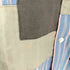 コムデギャルソンオム COMME des GARCONS HOMME 00s AD2009 09AW 異素材パッチワーク レギュラーカラー ストライプ シャツ メンズ XS