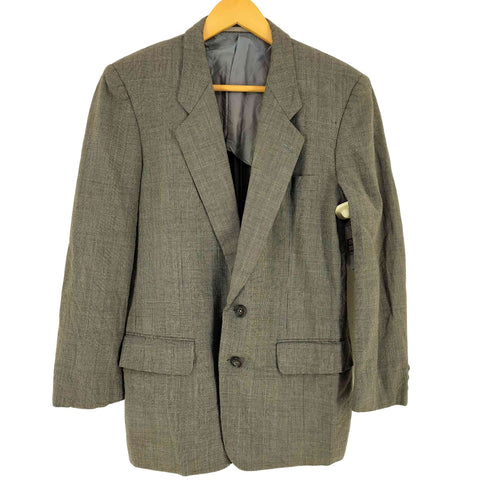 コムデギャルソンオム COMME des GARCONS HOMME 80s ウール チェック 背抜き 2B テーラードジャケット メンズ S