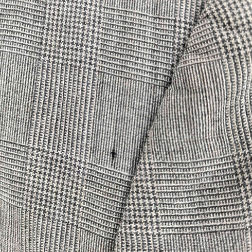 コムデギャルソンオム COMME des GARCONS HOMME 80s ウール チェック 背抜き 2B テーラードジャケット メンズ S