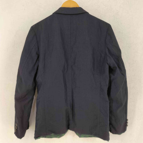 コムデギャルソンオム COMME des GARCONS HOMME 00S AD2009 09AW ウール リネン リバーシブル 3B テーラードジャケット メンズ Xs