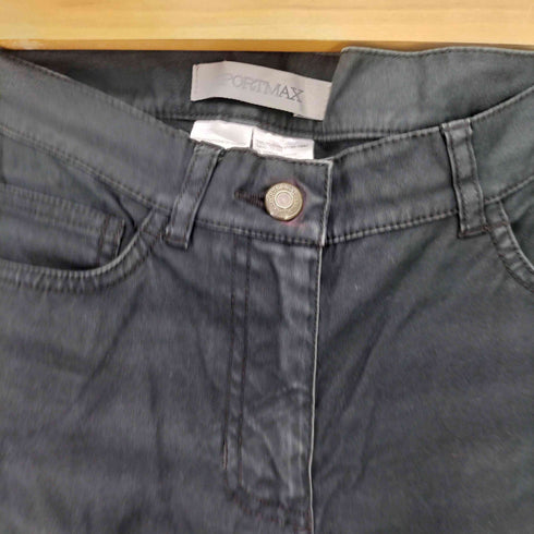 スポーツマックス SPORTMAX コインポケット フレア チノパンツ レディース JPN:36