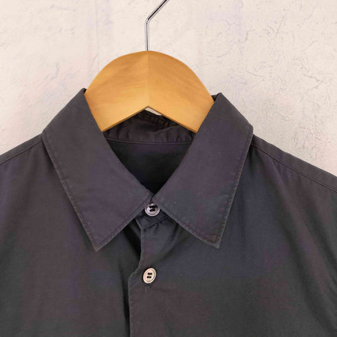 トリココムデギャルソン tricot COMME des GARCONS 90s AD1999 99AW 変形 コットン レギュラーカラー 長袖 シャツ レディース S