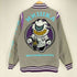 ミシカ MISHKA TROUBLEMAKER VARSITY JACKET ワッペン 暮らし 死んだ 裏地キルティング 中綿 スタジャン メンズ JPN:XL