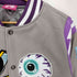 ミシカ MISHKA TROUBLEMAKER VARSITY JACKET ワッペン 暮らし 死んだ 裏地キルティング 中綿 スタジャン メンズ JPN:XL