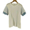 コムデギャルソンシャツ COMME des GARCONS SHIRT 12SS ドットプリント ドッキング レイヤード 半袖 Tシャツ レディース M