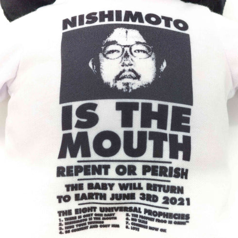 ニシモトイズザマウス NISHIMOTO IS THE MOUTH ぬいぐるみ マスコット メンズ FREE