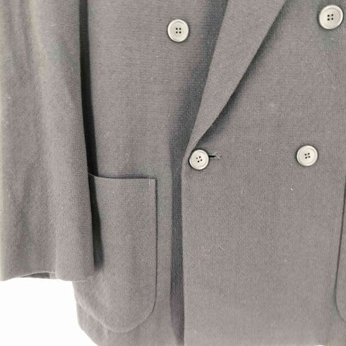 イッセイミヤケメン ISSEY MIYAKE MEN 80S 筆タグ ウール ダブルブレスト ジャケット メンズ S