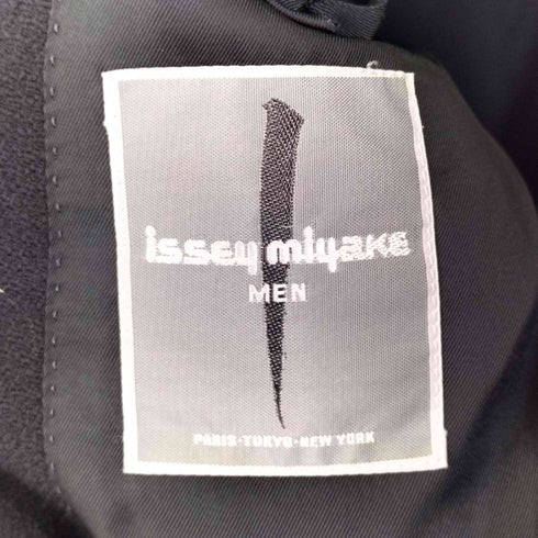 イッセイミヤケメン ISSEY MIYAKE MEN 80S 筆タグ ウール ダブルブレスト ジャケット メンズ S