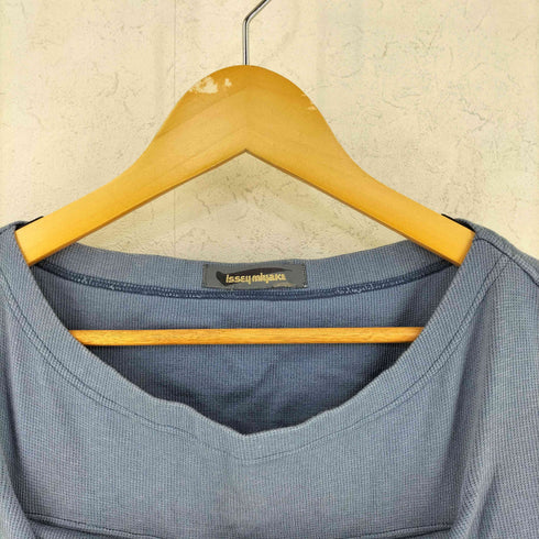 イッセイミヤケ ISSEY MIYAKE 80s 筆タグ ニット ドッキング レイヤード ノースリーブ ワンピース レディース