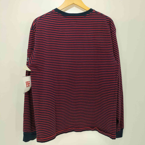 ニードルズ Needles L/S Crew Neck Tee Cotton Stripe Jersey 長袖クルーネックTシャツ コットン ストライプ ジャージ メンズ JPN:M