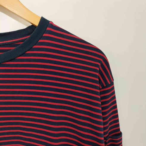 ニードルズ Needles L/S Crew Neck Tee Cotton Stripe Jersey 長袖クルーネックTシャツ コットン ストライプ ジャージ メンズ JPN:M