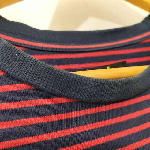 ニードルズ Needles L/S Crew Neck Tee Cotton Stripe Jersey 長袖クルーネックTシャツ コットン ストライプ ジャージ メンズ JPN:M