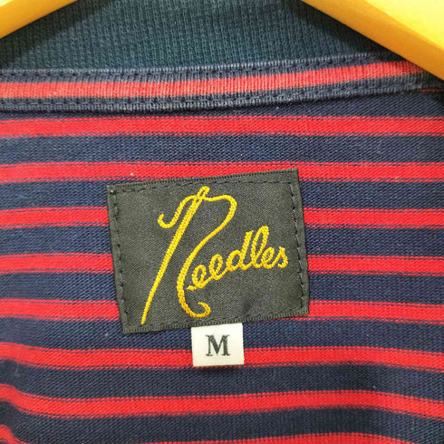 ニードルズ Needles L/S Crew Neck Tee Cotton Stripe Jersey 長袖クルーネックTシャツ コットン ストライプ ジャージ メンズ JPN:M