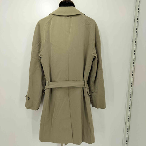 ジョルジオアルマーニ Giorgio Armani 00s ウール ナイロン 襟ボア 中綿ライナー トレンチコート メンズ EUR:50