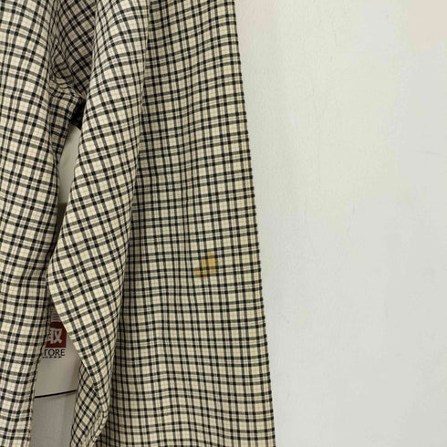 アニエスベーオム Agnes b.homme チェック ロングスリーブシャツ サンライズ メンズ