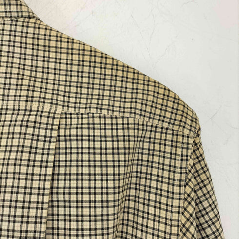 アニエスベーオム Agnes b.homme チェック ロングスリーブシャツ サンライズ メンズ