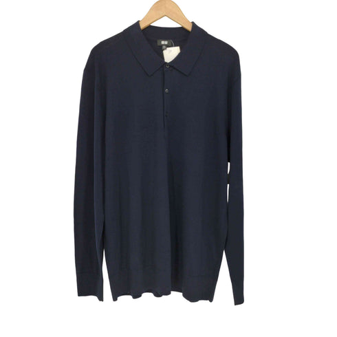 ユニクロ UNIQLO メリノニットポロシャツ メンズ JPN:XXL