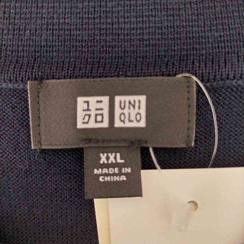 ユニクロ UNIQLO メリノニットポロシャツ メンズ JPN:XXL