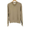 ザラ ZARA 25AW MAN EDITION コットンラミー Vネックセーター メンズ JPN:L