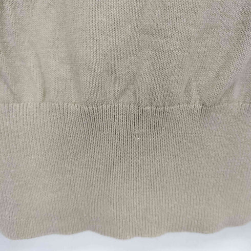 ザラ ZARA 25AW MAN EDITION コットンラミー Vネックセーター メンズ JPN:L