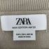 ザラ ZARA 25AW MAN EDITION コットンラミー Vネックセーター メンズ JPN:L
