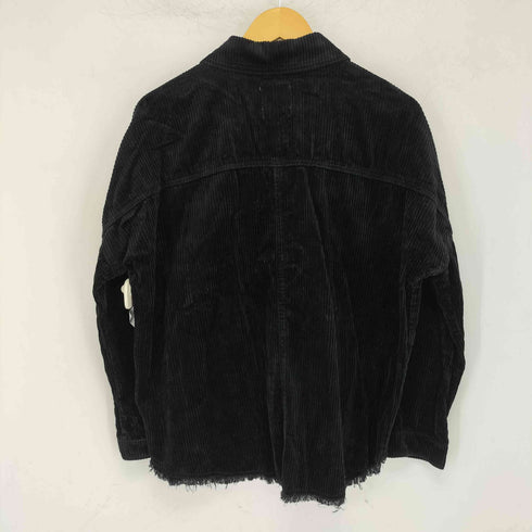 ザラ ZARA コーデュロイフリンジ トラッカージャケット レディース JPN:S