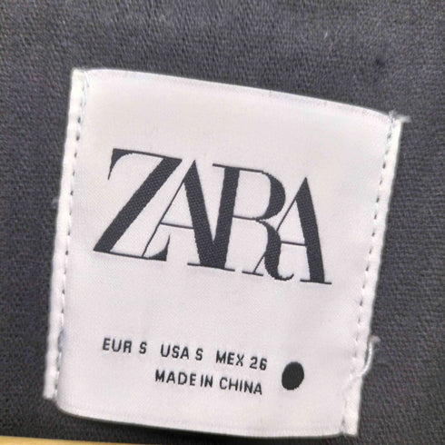 ザラ ZARA コーデュロイフリンジ トラッカージャケット レディース JPN:S