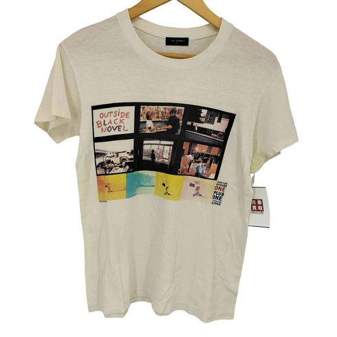トランスコンチネンツ TRANS CONTINENTS 袖裾シングル バンド グラフィックプリントTシャツ レディース JPN:0