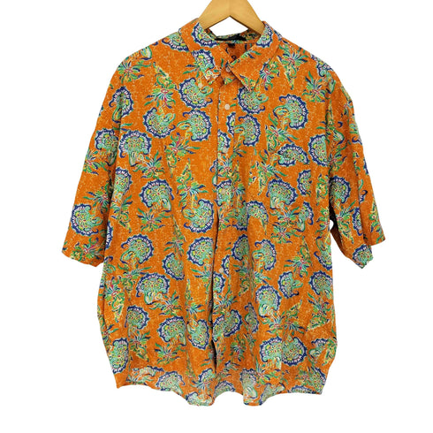 アランフラッサー alan flusser 総柄 アロハシャツ メンズ JPN:XXL