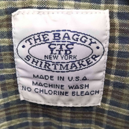 バギー THE BAGGY MADE IN USA ラウンドヘム プルオーバーシャツ メンズ JPN:S